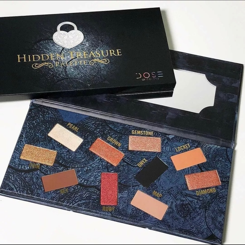 Dose Of Colors Hidden Treasure Eyeshadow Palette Limited Edition 💯Authentic